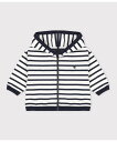 【SALE/20%OFF】PETIT BATEAU マリニエールジップアップパーカ プチバトー トップス パーカー・フーディー【送料無料】