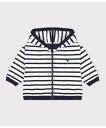 【SALE／20 OFF】PETIT BATEAU マリニエールジップアップパーカ プチバトー トップス パーカー フーディー【送料無料】