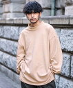 CavariA CavariA モックネック長袖フリースカットソー フリース シルバーバレット トップス その他のトップス ベージュ ワインレッド ブルー グレ...