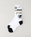 【SALE/10%OFF】F.S.B 【EX】【ZENITH】ZION LION SOCKS エフエスビー 靴下・レッグウェア 靴下 ブラック ホワイト