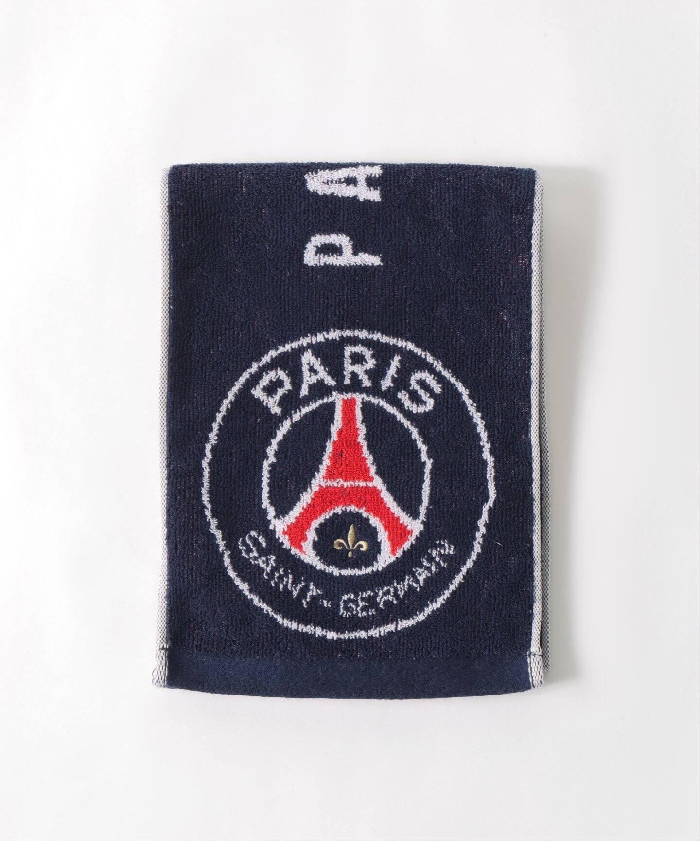 Paris Saint-Germain 【Paris Saint-Germain】ジャカード スカーフタオル エディフィス インテリア 生活雑貨 タオル ブラック