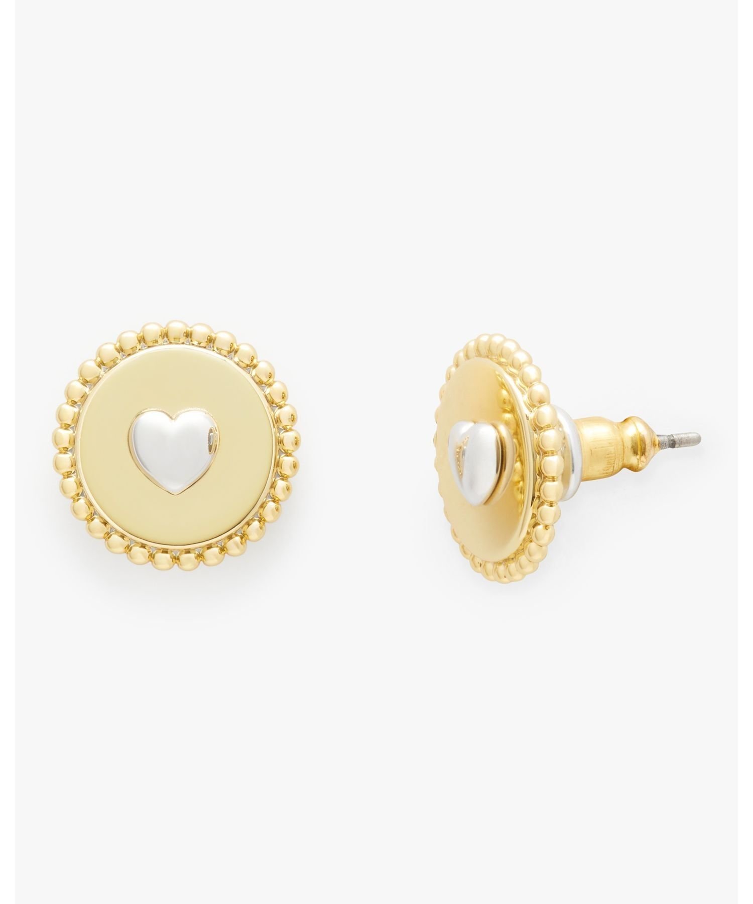 ケイト・スペード ニューヨーク ピアス（レディース） 【SALE／75%OFF】kate spade new york ハートフル スタッズ ケイトスペードニューヨーク アクセサリー・腕時計 ピアス【送料無料】