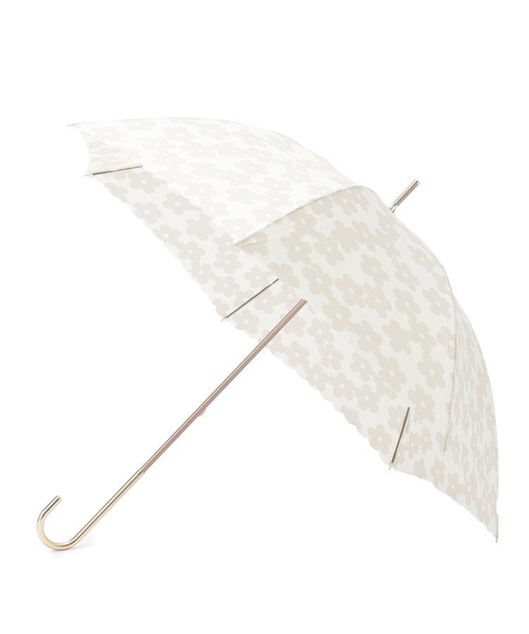 grove フラワーレース雨傘【晴雨兼用】 グローブ ファッション雑貨 傘・長傘 ホワイト ピンク ネイビー 1