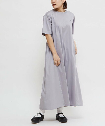 CONVERSE TOKYO WOMEN BACK GATHER DOCKING DRESS コンバーストウキョウ ワンピース・ドレス ワンピース ブラック ブルー【送料無料】 CONVERSE TOKYO WOMEN BACK GATHER DOCKING DRESS コンバーストウキョウ ワンピース・ドレス ワンピース ブラック ブルー【送料無料】
