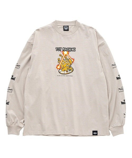 SELECT BRANDS TOY MACHINE/トイマシーン HEAVY WEIGHT LIVING TOY TRANSMISSIONATOR BIG LST(MENS) ジャックローズ トップス カットソー・Tシャツ ブラック
