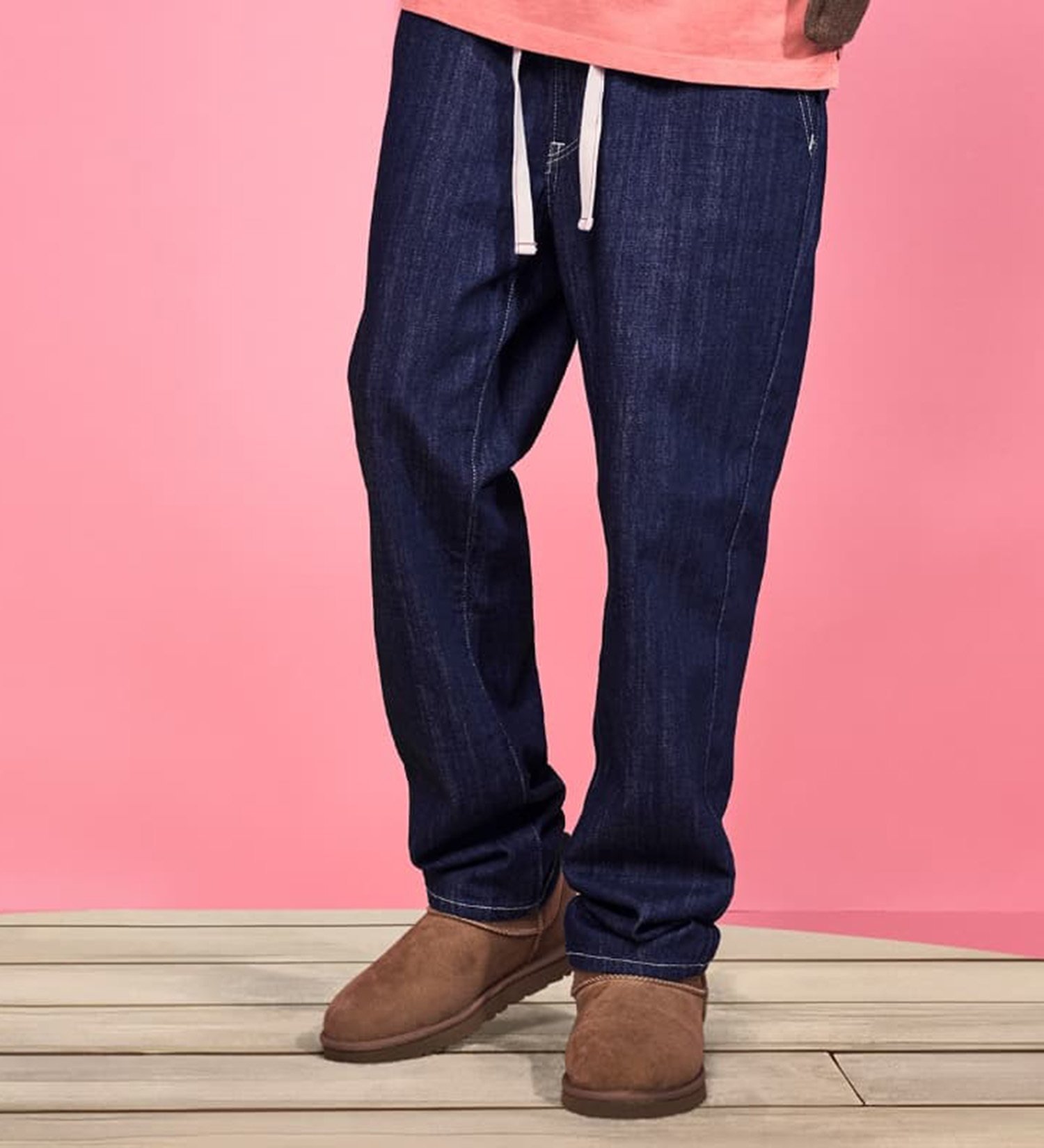 EDWIN EDWIN レギュラーストレート イージーパンツ エドウインオンラインモール パンツ その他のパンツ ブルー【送料無料】