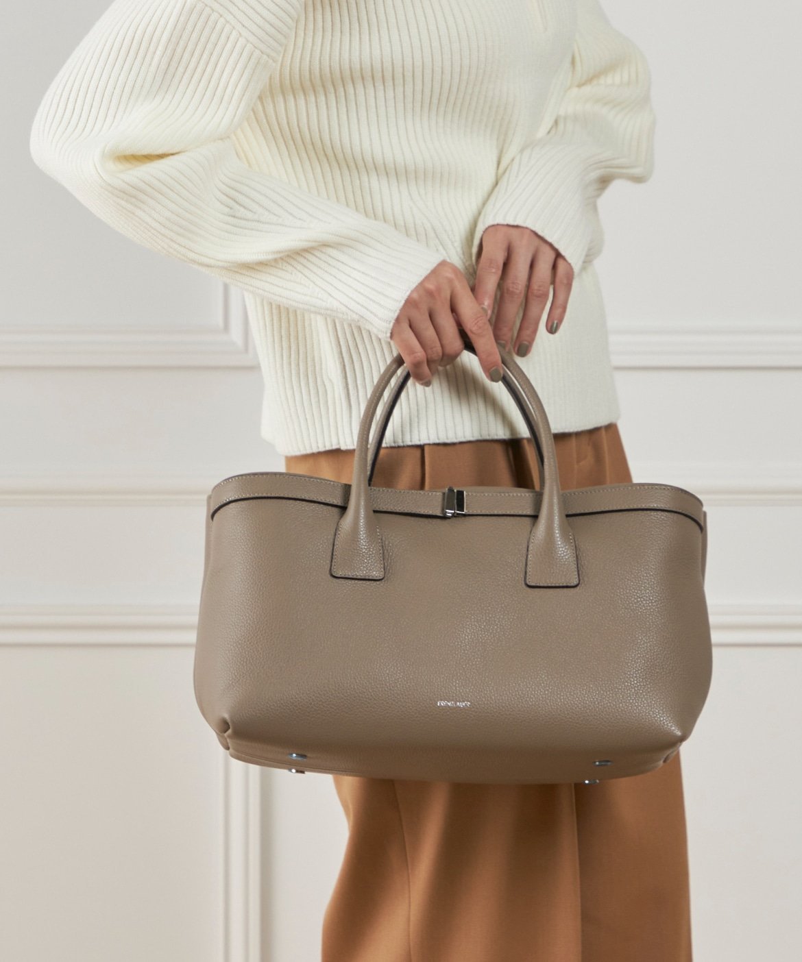 FAVORITE SUKINAMONO GRETA BAG トートバッグ《FRENZLAUER》 イネド バッグ トートバッグ ブラック グレー【送料無料】