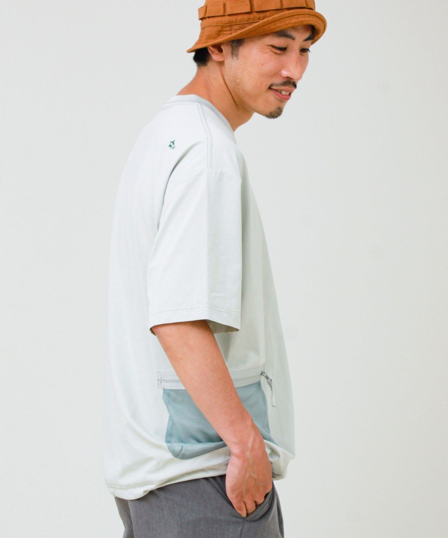 【水陸両用/アイスタッチ/UV CUT/吸水速乾】BOY刺繍 アドベンチャーTシャツ フレディ アンド グロスター トップス カットソー・Tシャツ ホワイト パープル