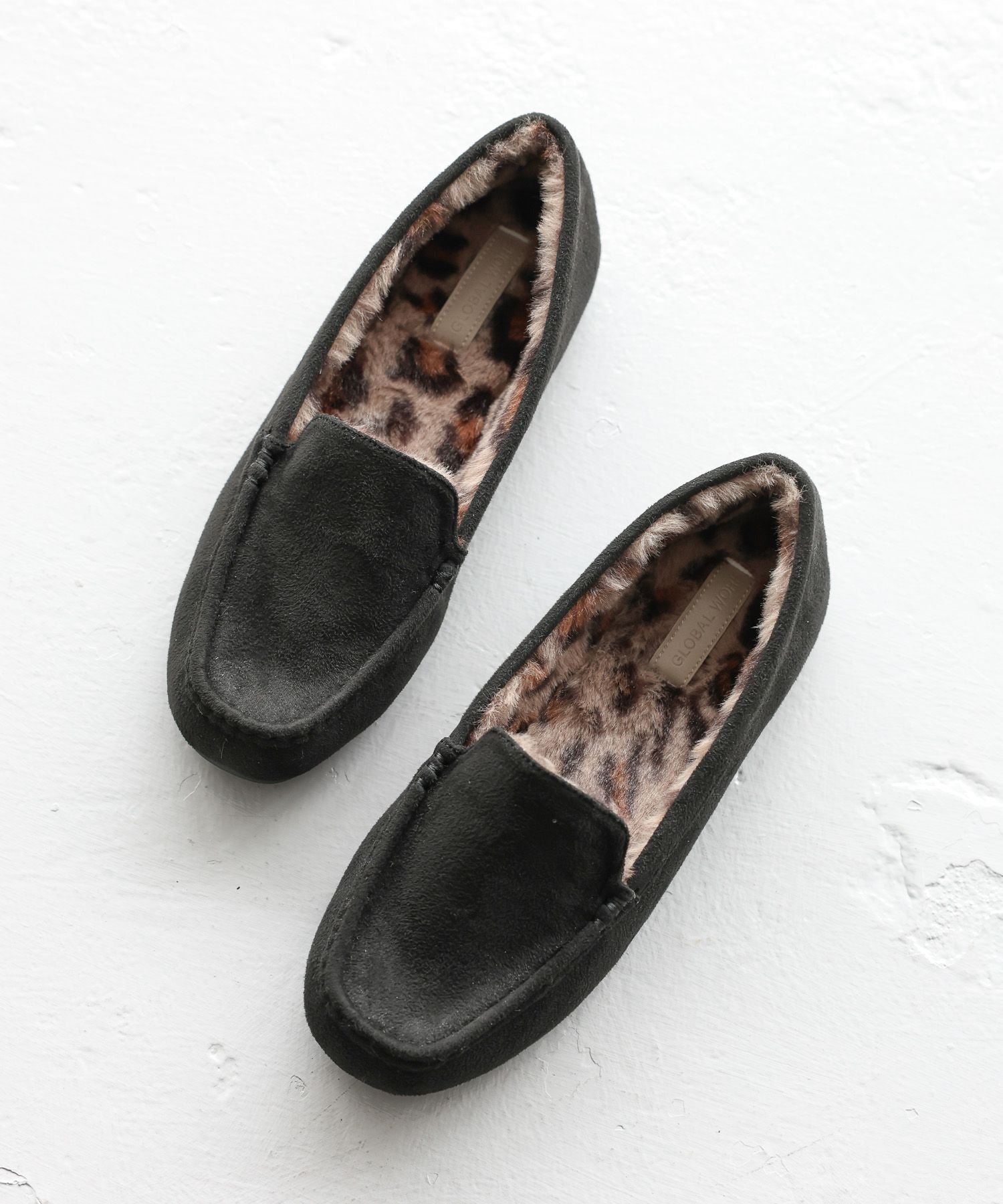 GLOBAL WORK レディース シューズ・靴 グローバルワーク【SALE/50%OFF】GLOBAL WORK らくっション撥水モカシン/138938 グローバルワーク シューズ・靴 モカシン・デッキシューズ ブラック カーキグリーン グレー シルバー