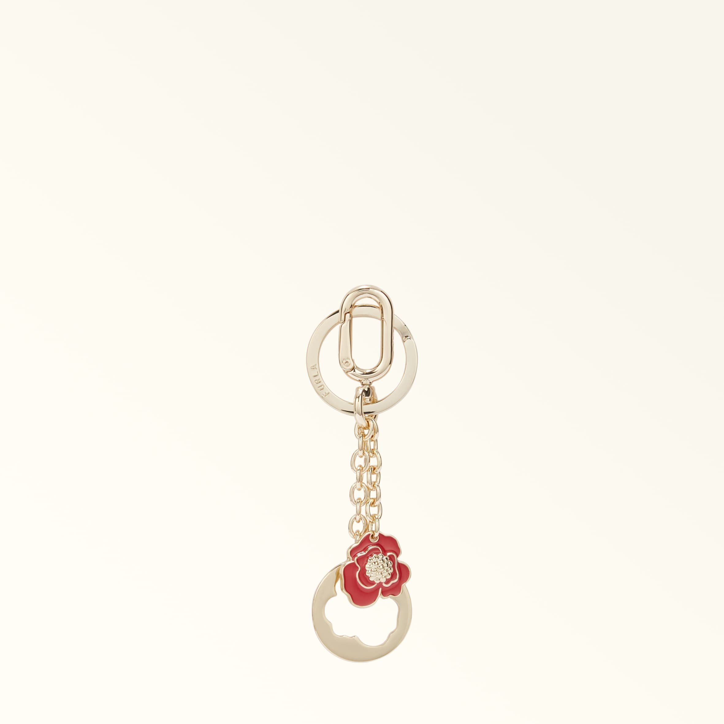 FURLA 【公式】FURLA CRYSTAL KEYRING POPPY フルラ ファッション雑貨 チャーム・キーチェーン【送料無料】