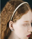IRIS47 IRIS 47/nocturne head band ノクターン ヘッドバンド フォブ ヘアアクセサリー カチューシャ・ヘアバンド ブラック ベー...