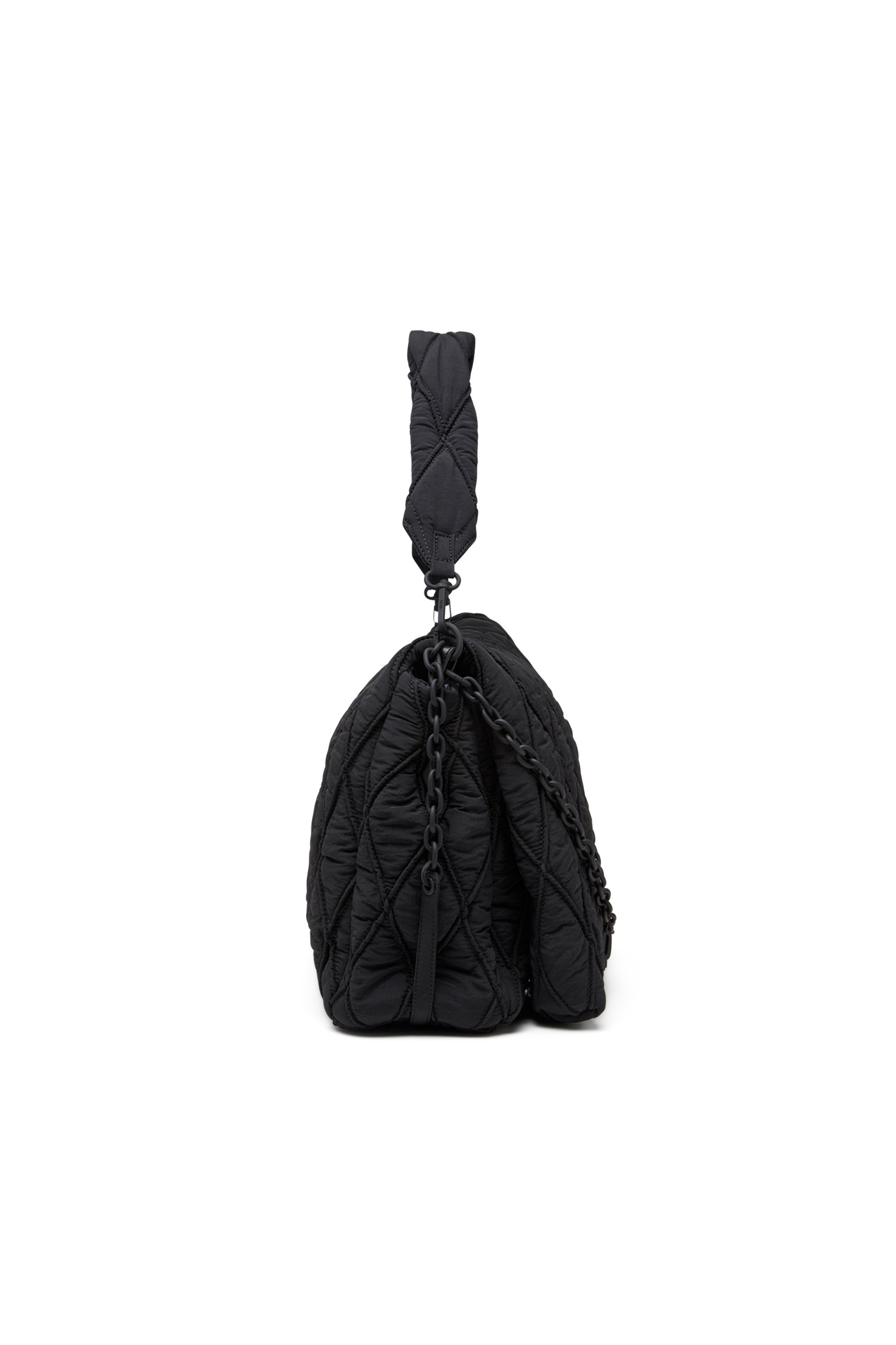 ウィメンズ ショルダーバッグ L CHARM-D CHARM-D SHOULDER L ディーゼル バッグ ショルダーバッグ ブラック