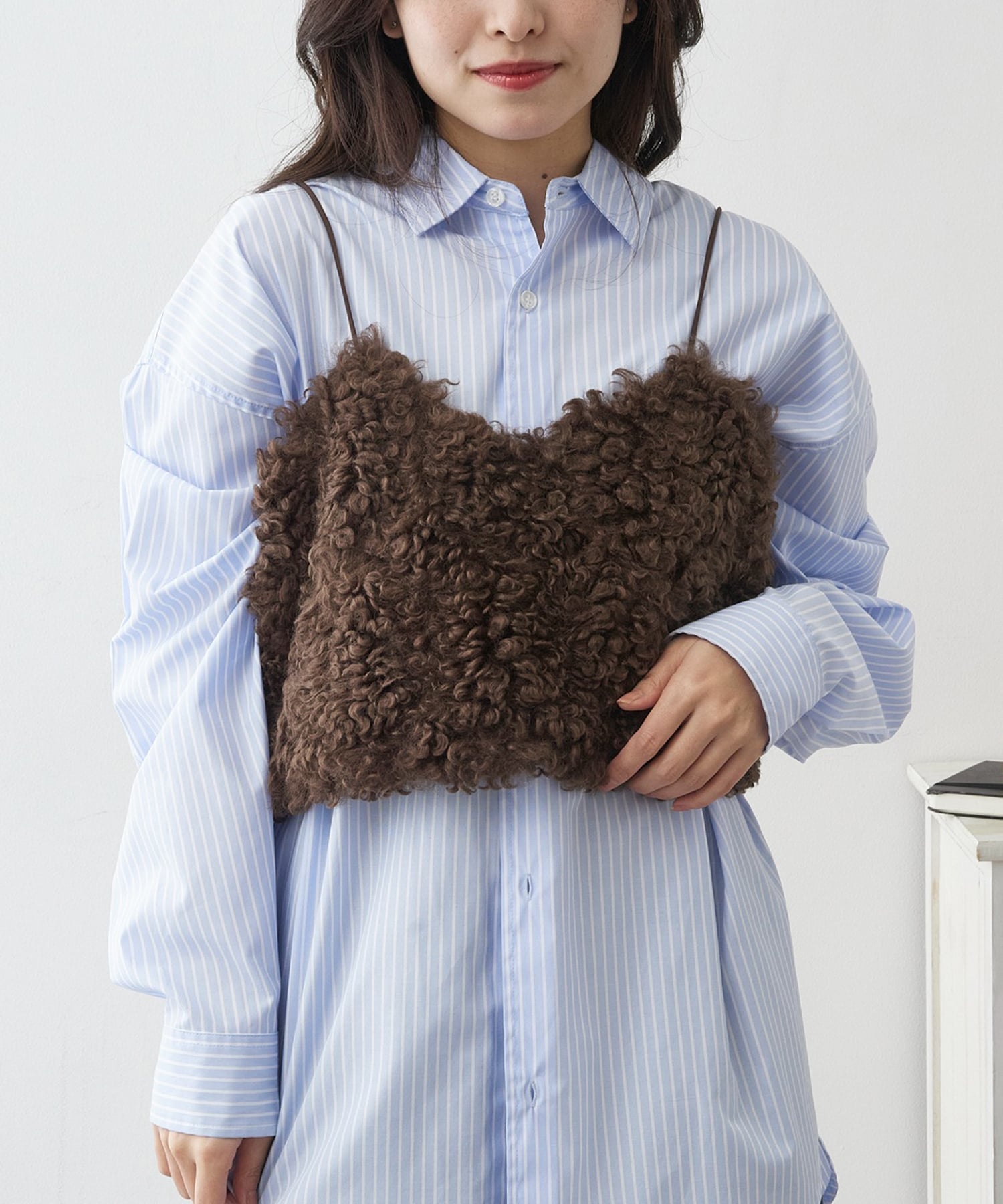 【SALE／20%OFF】MAGASIN DE MODE Chou Chou MAGASIN DE MODE Chou Chou/フェイクファービスチェ DTK ..
