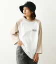 【SALE/30%OFF】RODEO CROWNS WIDE BOWL IDEALANDラグランL/S Tシャツ ロデオクラウンズワイドボウル シャツ/ブラウス 長袖シャツ ホワイト ブルー グレー