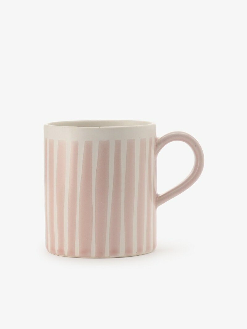 【SALE／30%OFF】Afternoon Tea LIVING 美濃焼ストライプマグカップ アフタヌーンティー・リビング 食器・調理器具・キッチン用品 その他の食器・調理器具・キッチン用品 ピンク グリーン イエローのサムネイル