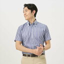 BRICK HOUSE by Tokyo Shirts 【Layered Cool】 ボタンダウン 半袖 形態安定 ワイシャツ BM01I300AB46B1M-...