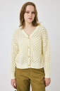 【SALE/30%OFF】MOUSSY PEAK STITCH ニットカーディガン マウジー トップス カーディガン レッド ブラック【送料無料】