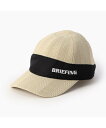 BRIEFING GOLF MEN'S STRAW CAP ブリーフィング 帽子 キャップ ベージュ ホワイト ブラック【送料無料】