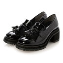 EVOL 【ふかふか・クッション入り】キルトタッセル6.5cmローファー イーボル シューズ・靴 ローファー ブラウン【送料無料】
