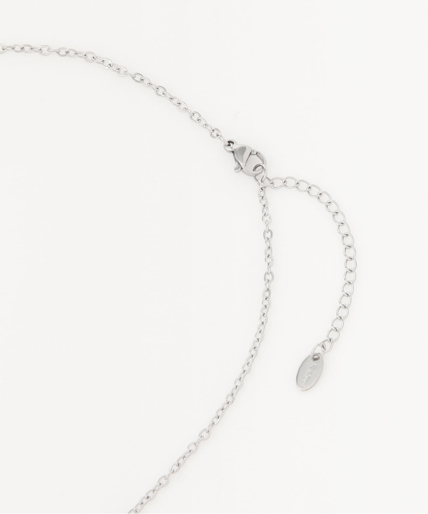 【SALE／33%OFF】Coo+i Coo+i/(W)Yラインチェーンネックレス スレンダー アクセサリー・腕時計 ネックレス シルバー