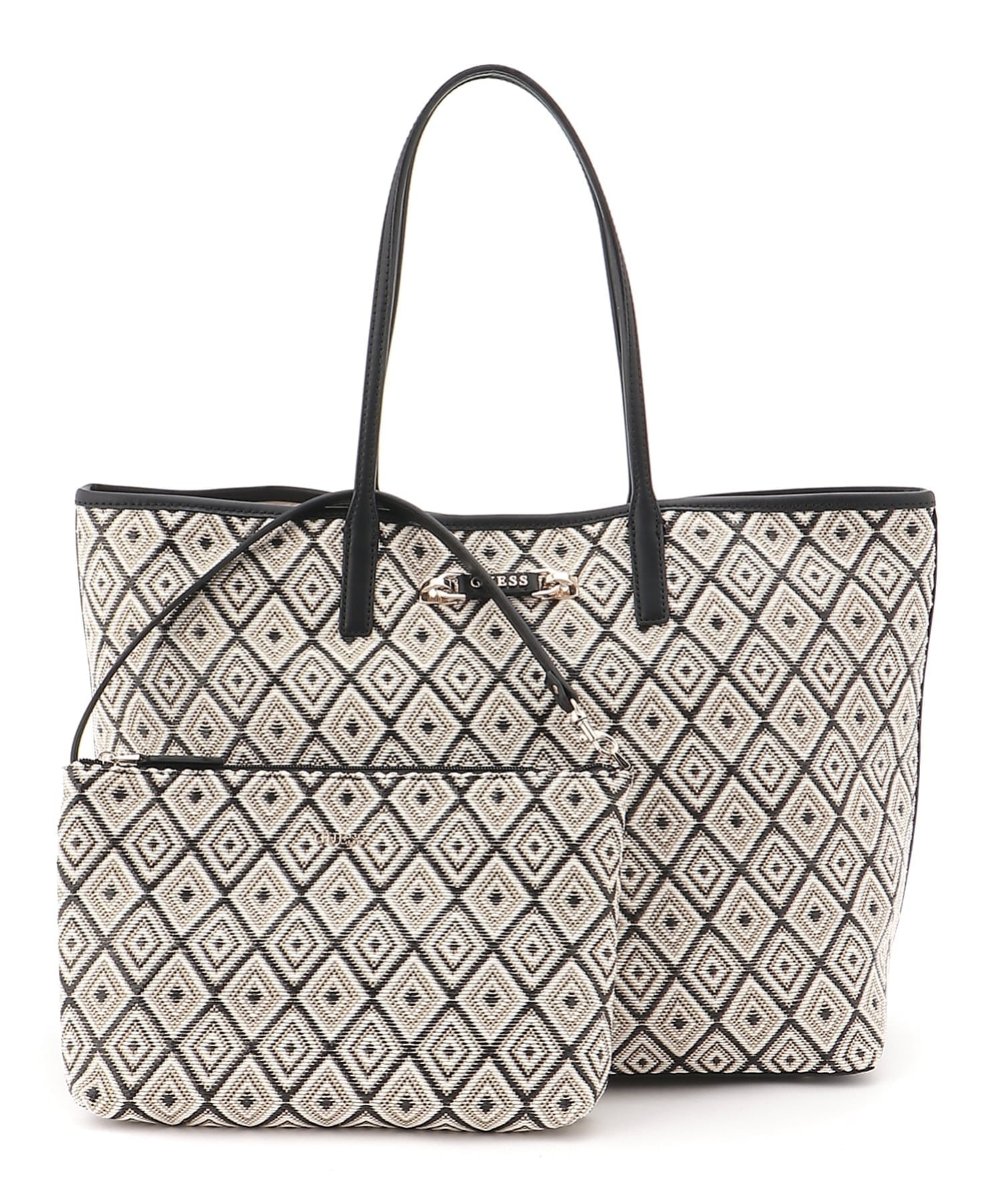 GUESS/(W)SOPHIA Large 2 In 1 Tote トートバッグ ゲス バッグ トートバッグ イエロー ブラック