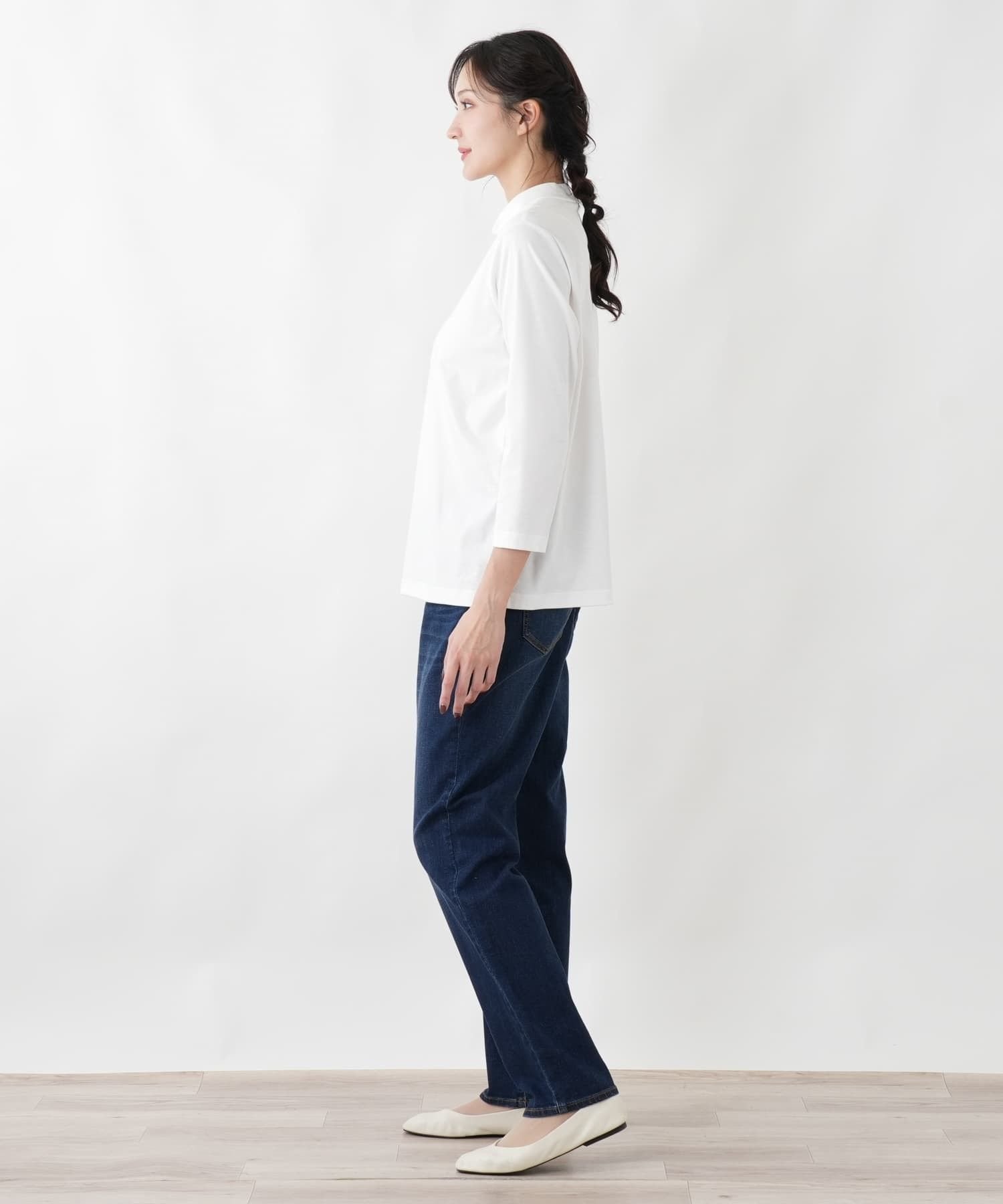 Leilian PLUS HOUSE 【店頭人気】ジーンズ【L JEANS】 レリアン プラスハウス パンツ ジーンズ・デニムパンツ ブルー