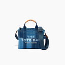 MARC JACOBS 【公式】THE DENIM SMALL TOTE BAG/ザ デニム スモール トートバッグ マーク ジェイコブス バッグ トートバッグ ブルー【送料無料】