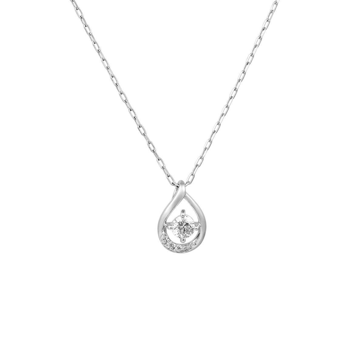 4℃ K10ホワイトゴールド ネックレス ヨンドシー アクセサリー・腕時計 ネックレス ゴールド【送料無料】