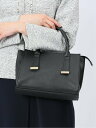 【SALE/20%OFF】m.f.editorial サブバッグ付き 2WAYハンドバッグ タカキュー バッグ ハンドバッグ ブラック ベージュ【送料無料】