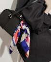 【SALE/50%OFF】SMELLY アソートプリントミニスカーフ スメリー ファッション雑貨 スカーフ・バンダナ ブルー ネイビー