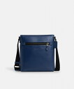 【SALE/62%OFF】COACH OUTLET 【公式】スリム メッセンジャー コーチ アウトレット バッグ ショルダーバッグ ブルー【送料無料】