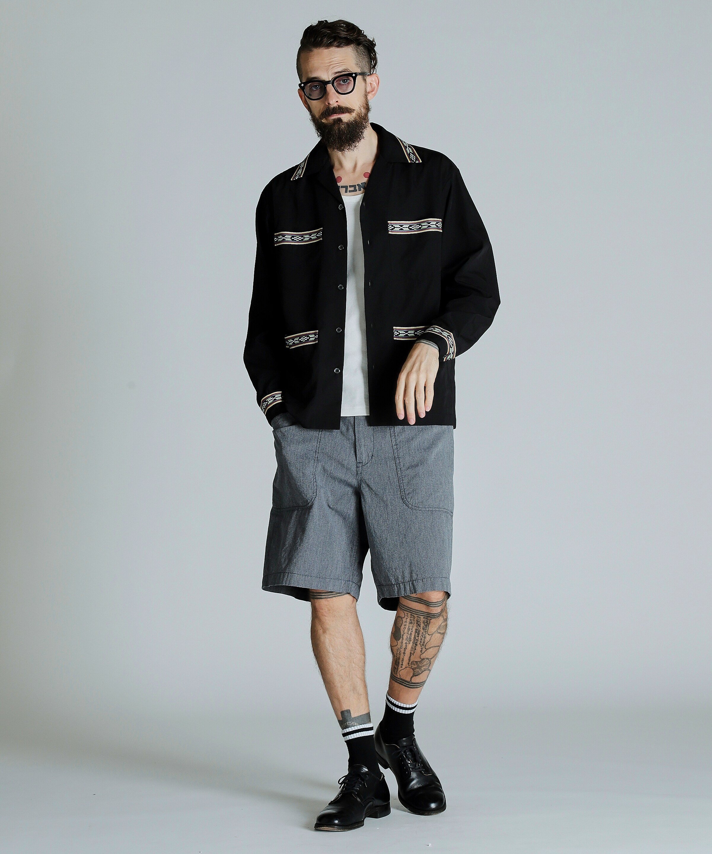 Schott COTTON COVERT SHORTS/コットンコバート ショーツ ショット パンツ その他のパンツ ネイビー ブラック【送料無料】