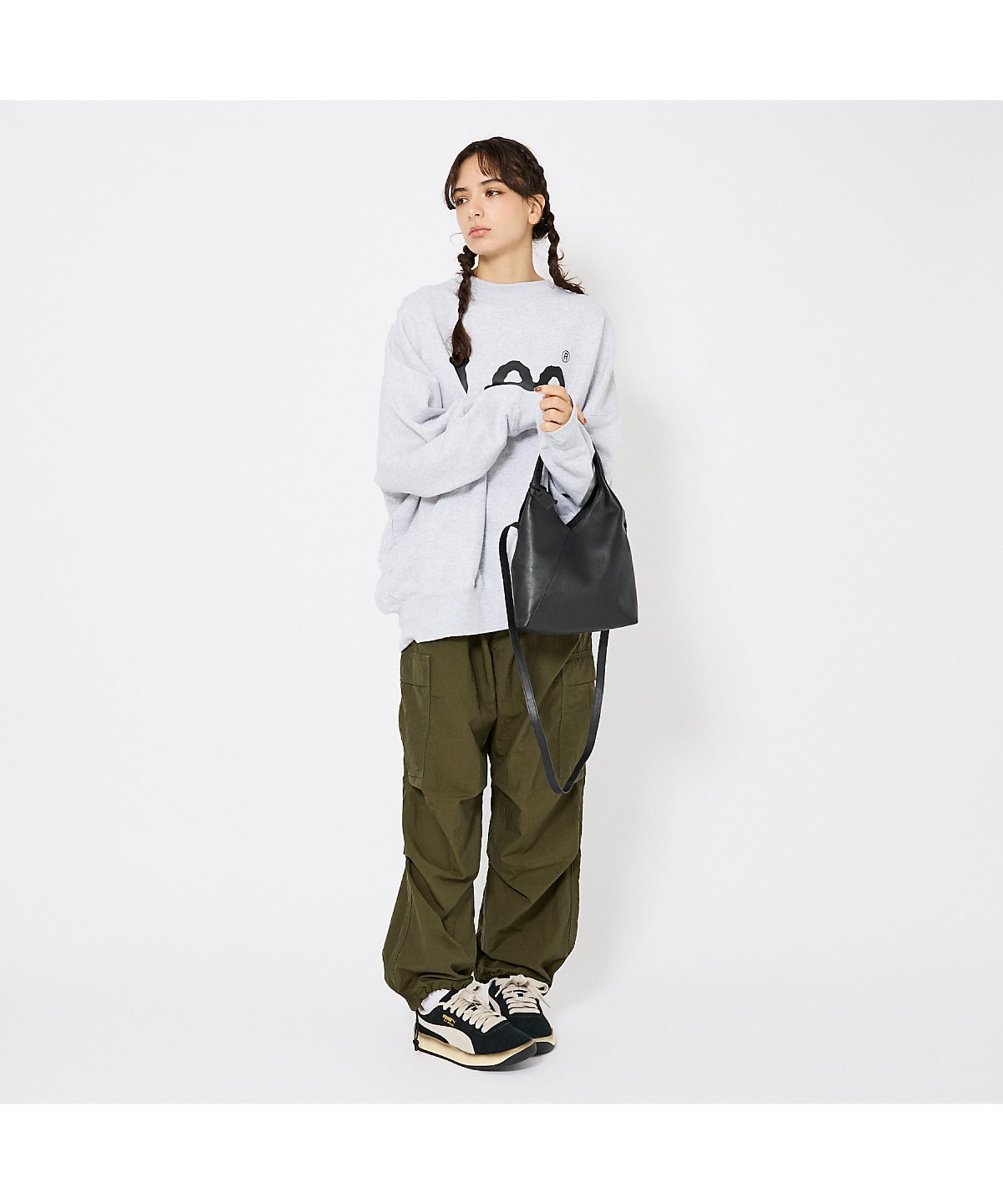 【ARUTEMIKA/アルテミカ】リアルレザースモール2WAYショルダーバッグ アバハウス バッグ ショルダーバッグ ブラック