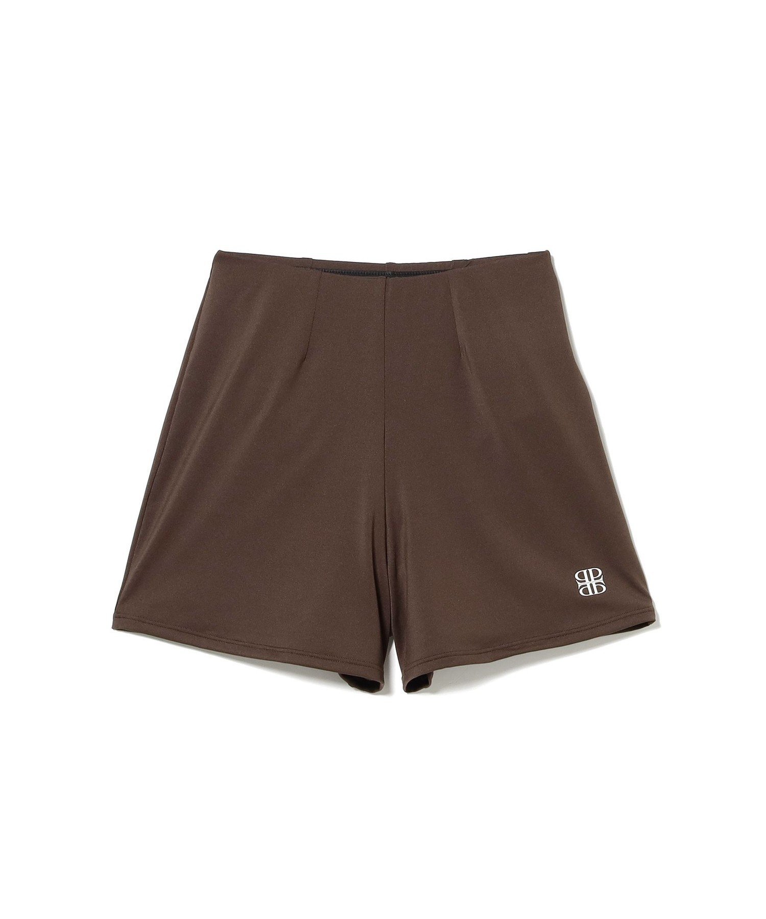 Demi-Luxe BEAMS 【WEB限定】PROTAGONISTA / スイム ハイウエスト ショートパンツ デミルクス ビームス 水着・スイムグッズ 水着 ブラウン【送料無料】