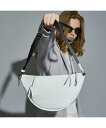 5351POUR LES HOMMES 【別注】WAKU クレセントムーン ショルダーバッグ ゴーサンゴーイチプールオム バッグ ショルダーバッグ ブラック ホワイト【送料無料】