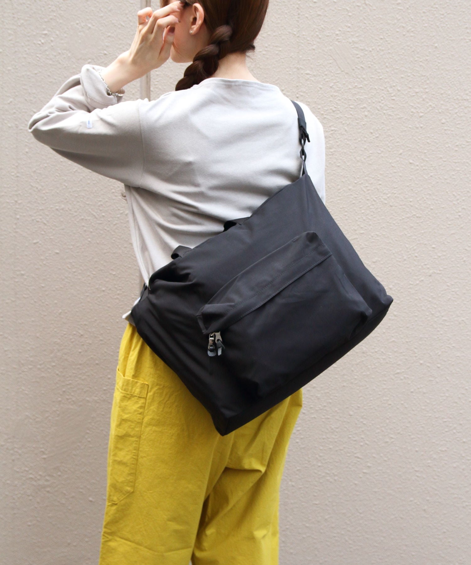 STANDARD SUPPLY STANDARD SUPPLY/(U)FRONT POCKET SHOULDER ステップス バッグ ショルダーバッグ ブラウン グレー ブラック【送料無料】