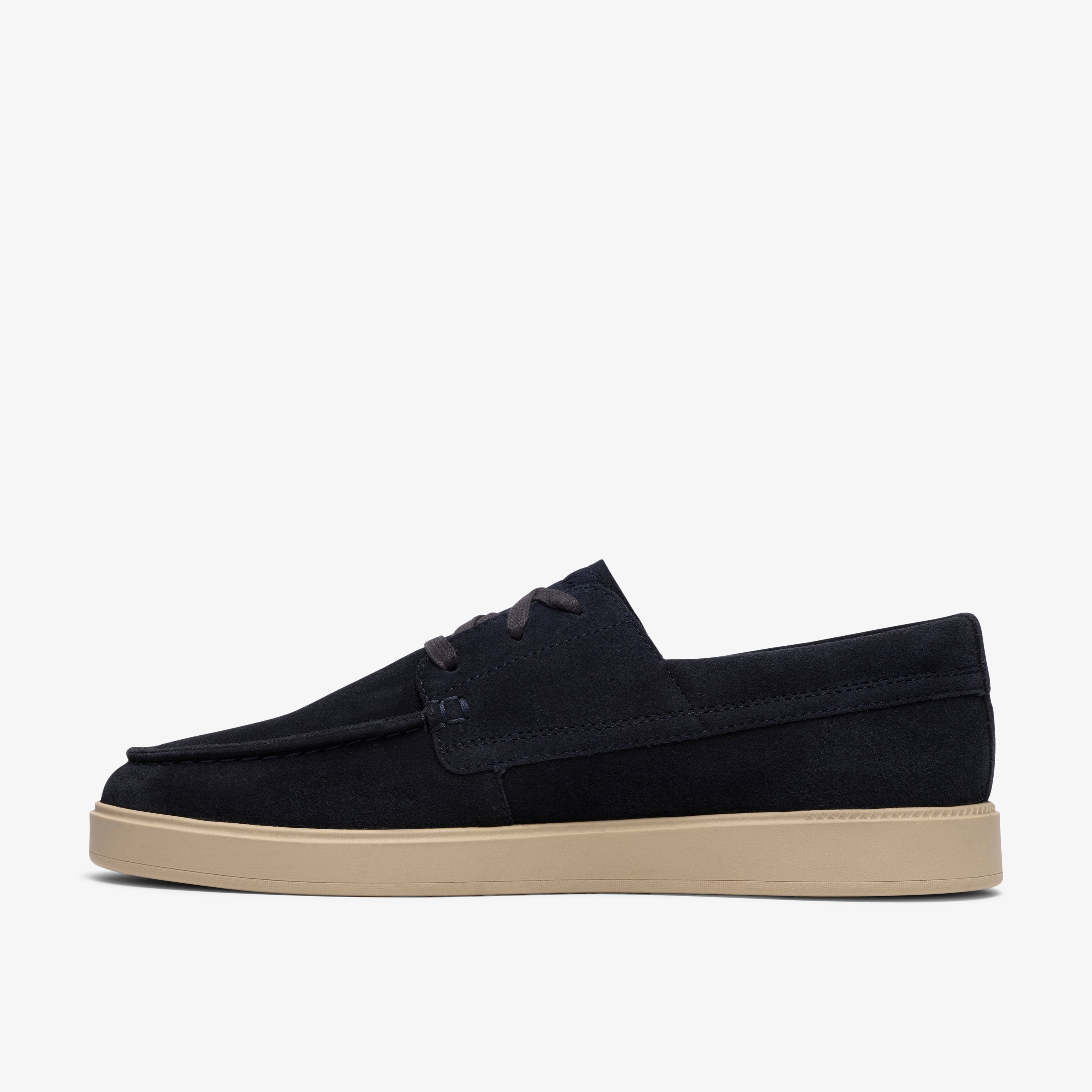 Clarks Lockford Boat クラークス シューズ・靴 ローファー ネイビー【送料無料】