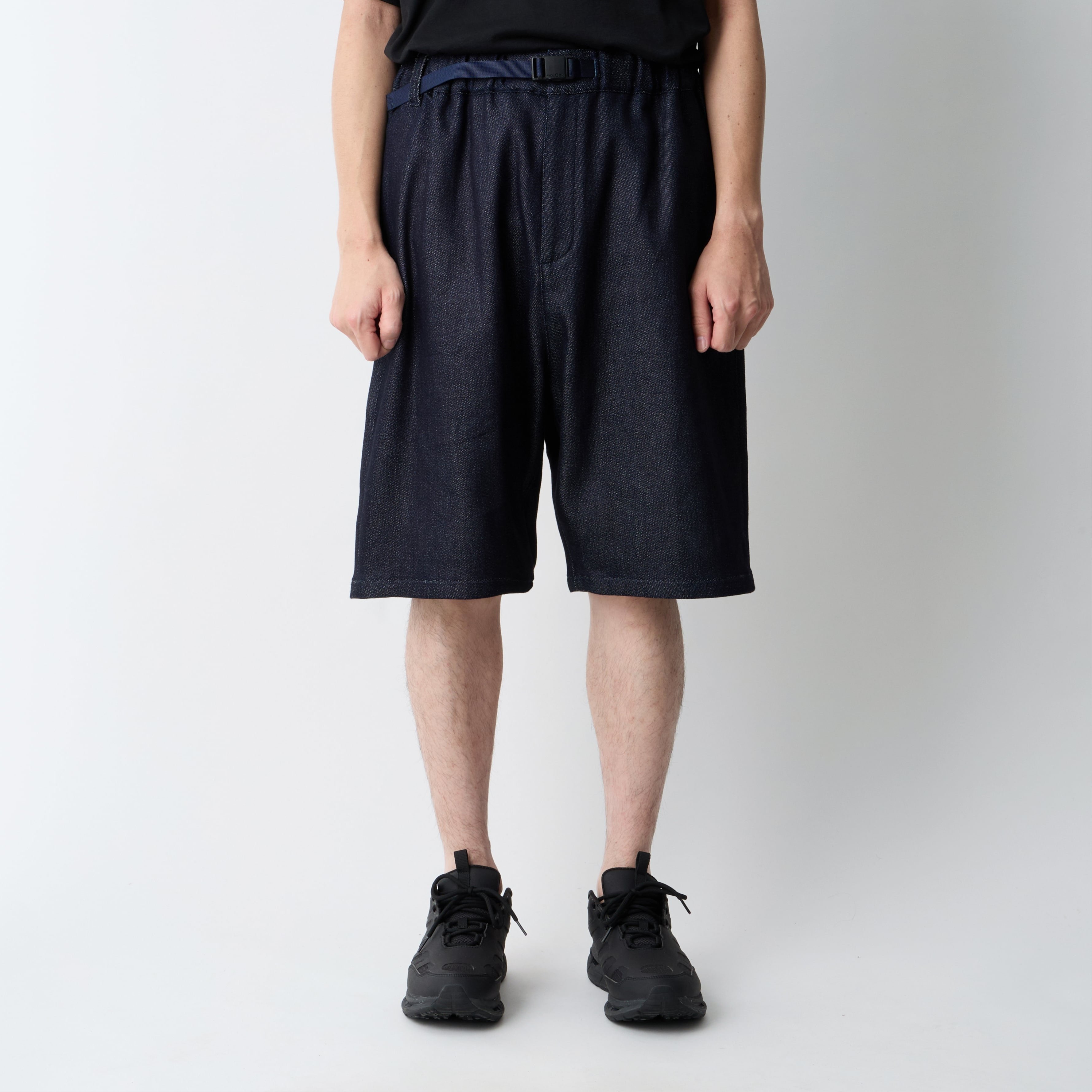White Mountaineering/(M)WM × Dickies DENIM WIDE SHORT PANTS ホワイトマウンテニアリング パンツ その他のパンツ ネイビー