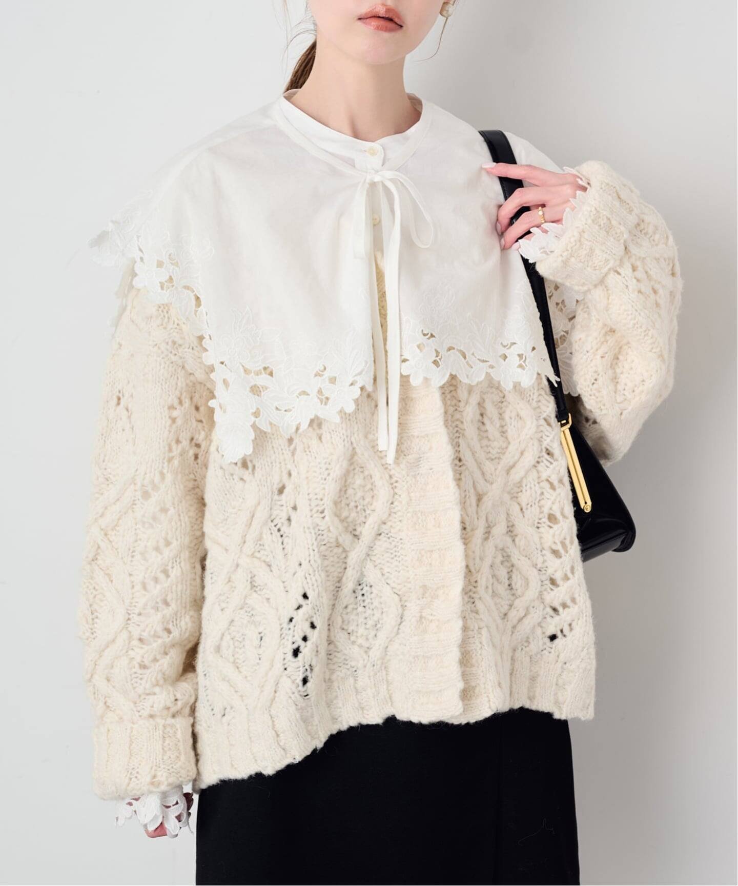 SLOBE IENA 《予約》ライトスラブビッグカーディガン スローブ イエナ トップス…