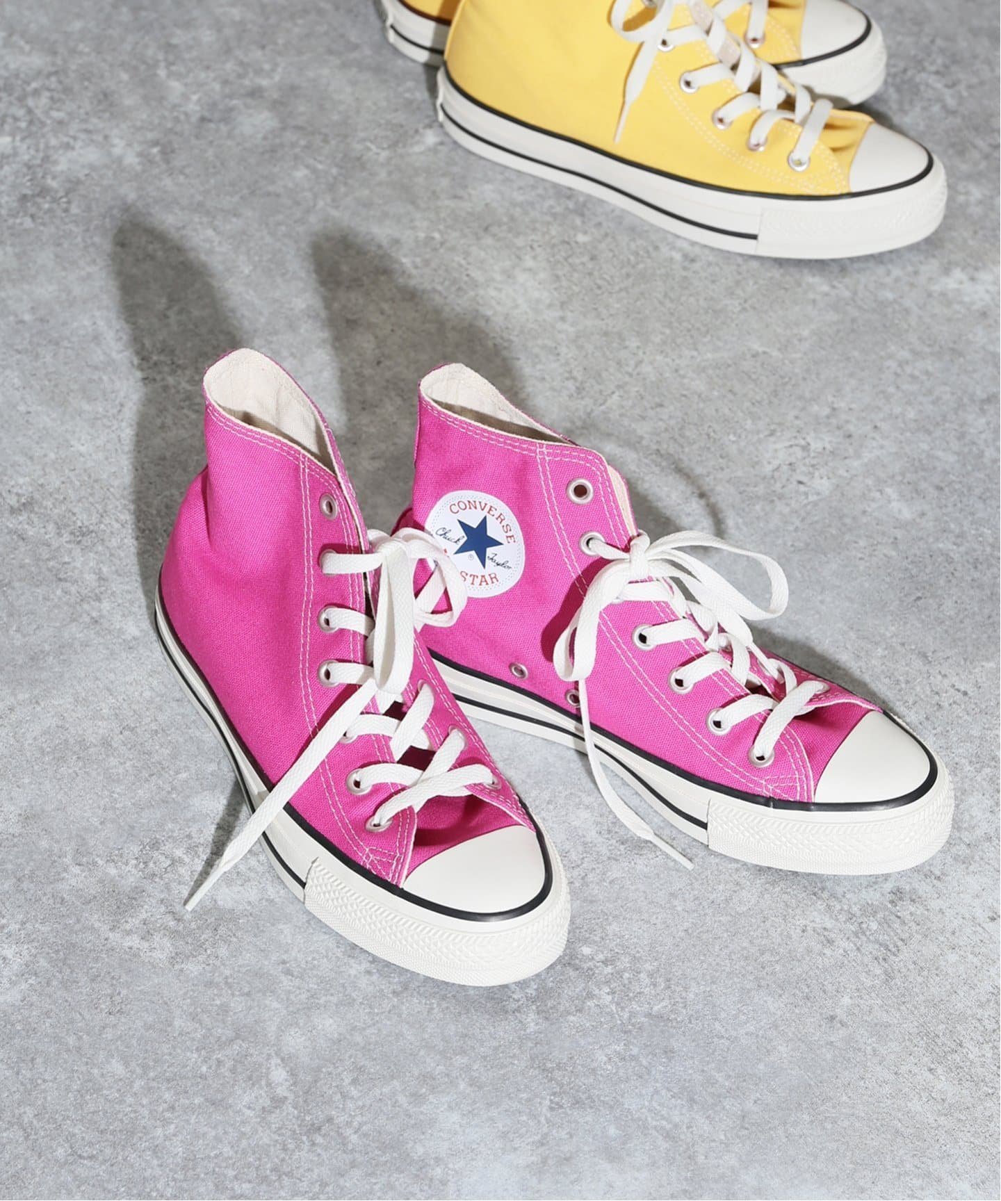 【SALE／30%OFF】SLOBE IENA 【Converse / コンバース】 ALLSTAR HIス二ーカー スローブ イエナ シューズ・靴 スニーカー ピンク イエロー【送料無料】のサムネイル
