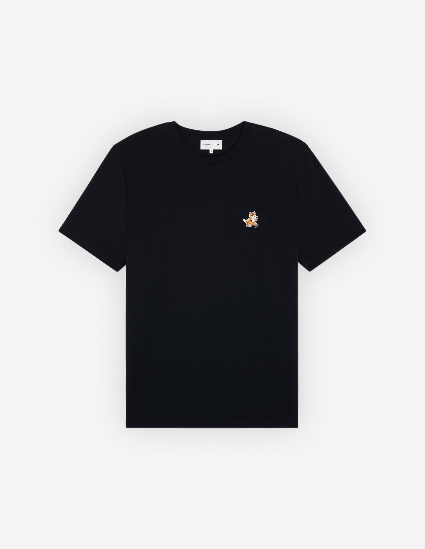 楽天Rakuten FashionMaison Kitsune SPEEDY FOX PATCH COMFORT TEE-SHIRT メゾン キツネ トップス カットソー・Tシャツ ブラック ネイビー ベージュ ホワイト【送料無料】