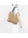 【SALE/20%OFF】cache cache カシュカシュ cachecache / フリルハンドルクロッシェトート アンビリオン バッグ かごバッグ グレー ブルー ブラック【送料無料】