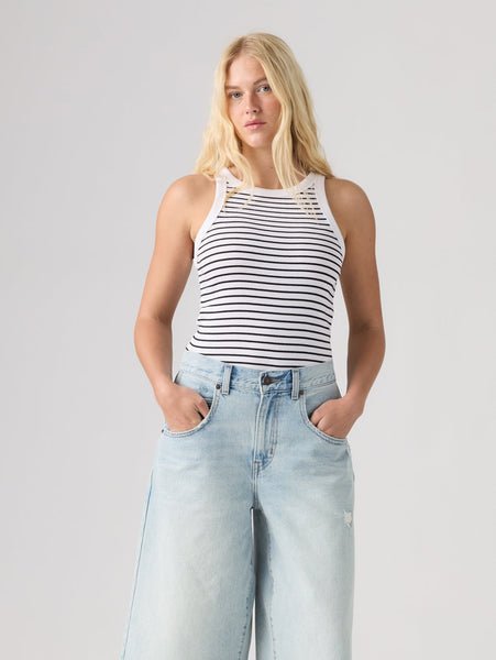 エッセンシャル レーサー タンクトップ リーバイス トップス カットソー・Tシャツ