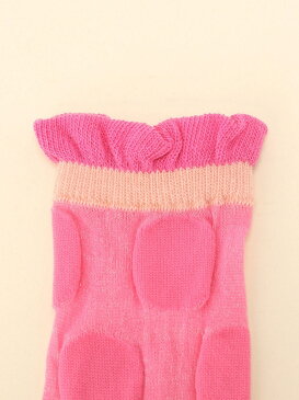 【SALE／30%OFF】Bijoux & Bee ドットシースルーソックス(靴下)＜日本製＞ ビジュー＆ビー ファッショングッズ キッズ用品 ピンク