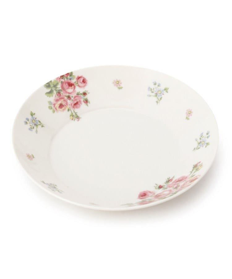 楽天Rakuten FashionLAURA ASHLEY HOME バンチェッドロージズ柄 ディッシュ ローラ アシュレイ 食器・調理器具・キッチン用品 その他の食器・調理器具・キッチン用品 レッド