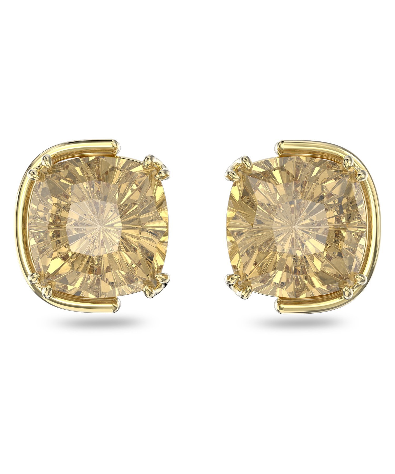 SWAROVSKI 【公式】【スワロフスキー】Harmonia スタッドピアス, クッションカット, ゴールド系, ゴールドトーン・プレーティング スワロフスキー アクセサリー・腕時計 ピアス ゴールド【送料無料】のサムネイル