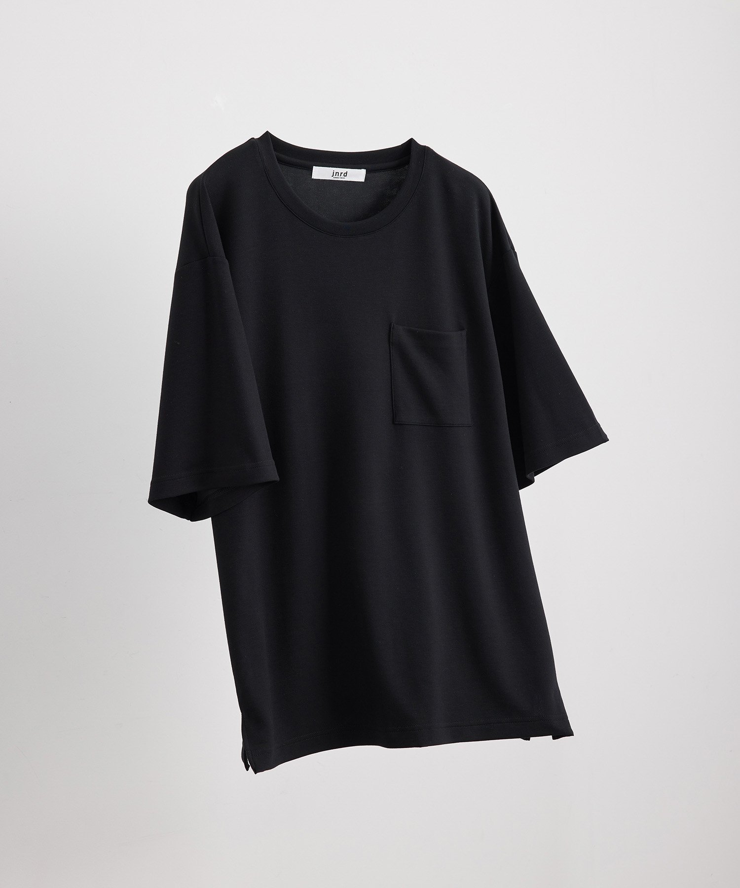 JUNRed エアーシルケットクルーネックプルオーバー ジュンレッド トップス カットソー Tシャツ ブラック ホワイト ブラウン ブルー