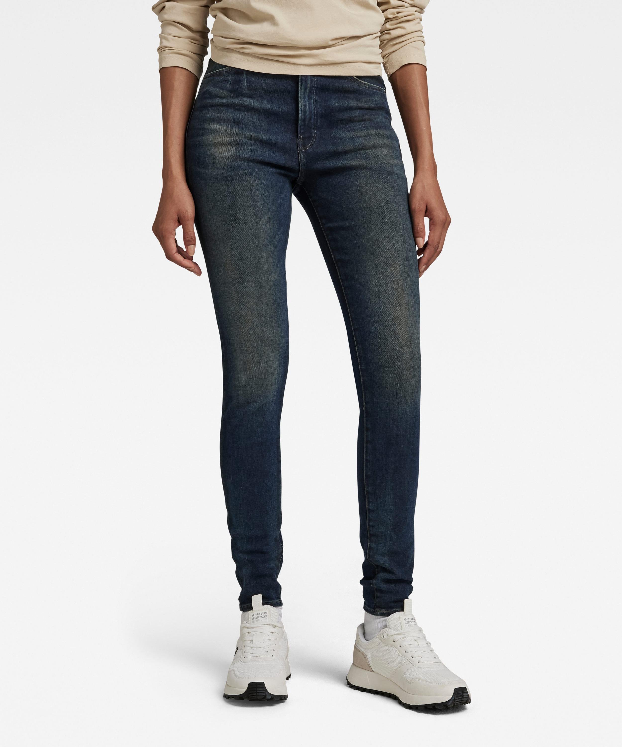 ジースター ロゥ ジーンズ レディース 【SALE／40%OFF】G-Star RAW 【公式ショップ】Kafey Ultra High Skinny/ハイウエストスキニージーンズ ジースターロゥ パンツ ジーンズ・デニムパンツ ネイビー【送料無料】