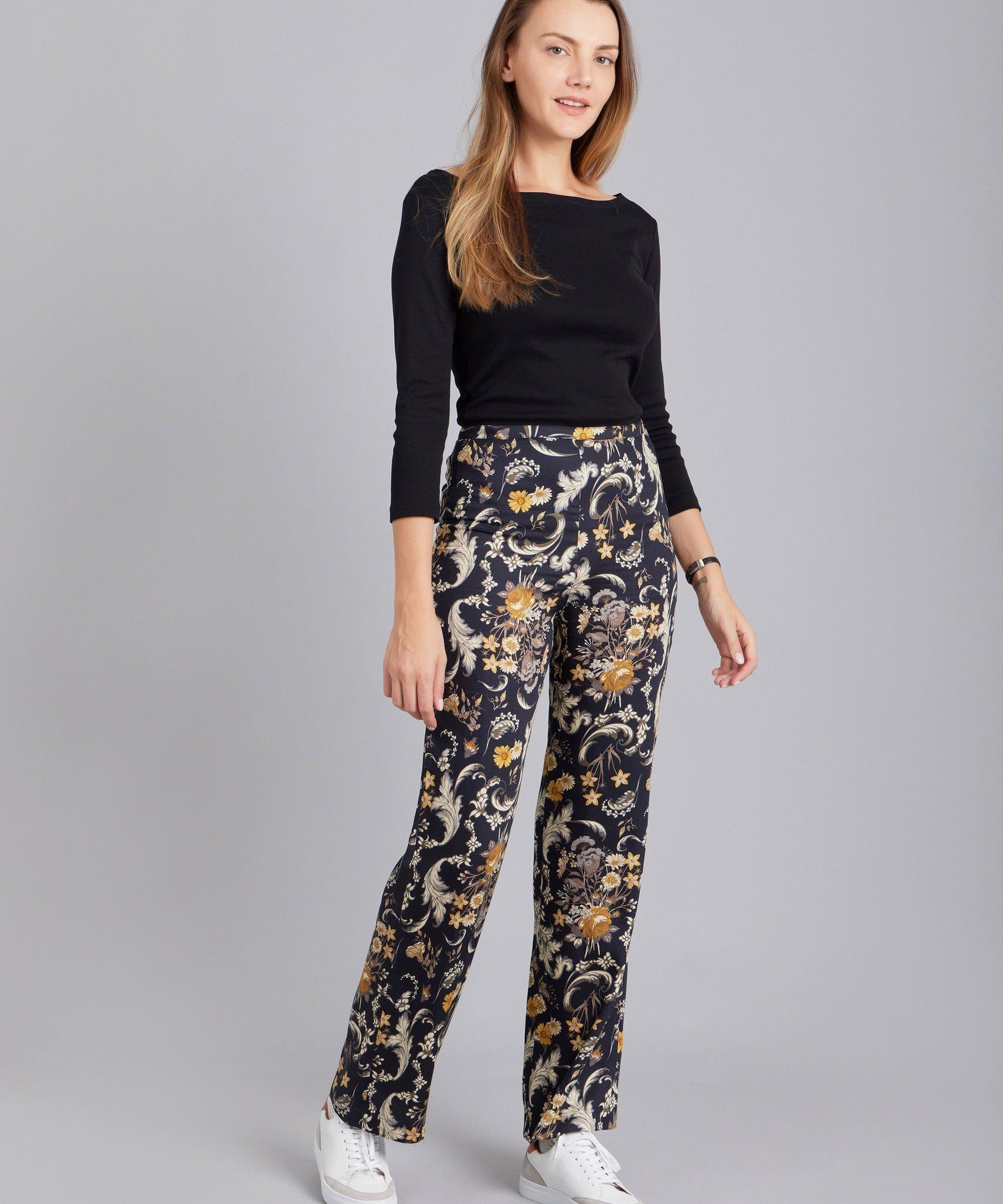 【セットアップ対応商品】IDA3 PANTALON パンツ アニエスベー パンツ その他のパンツ ブラック