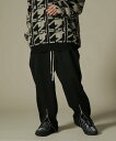 LHP DankeSchon/ダンケシェーン/TC BLK FRONTZIP PANTS/TCブラックフロントジップパンツ エルエイチピー パンツ その他のパンツ ブラック【送料無料】